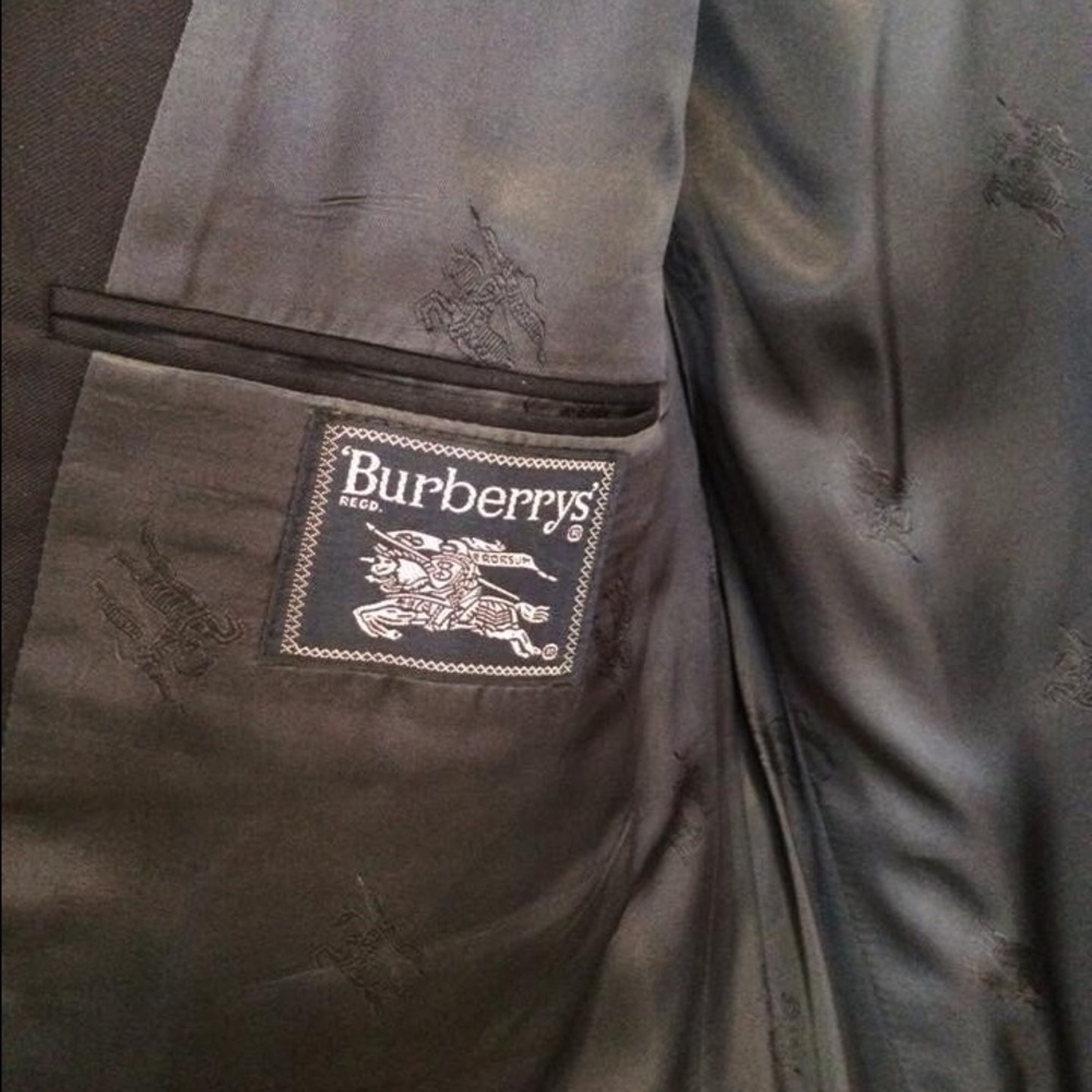 Burberry Mens Navy Jacket