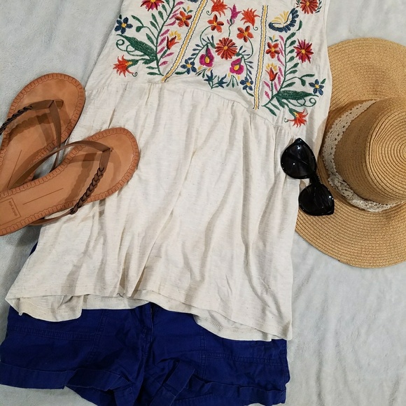 Embroidered tank top - Picture 5 of 5