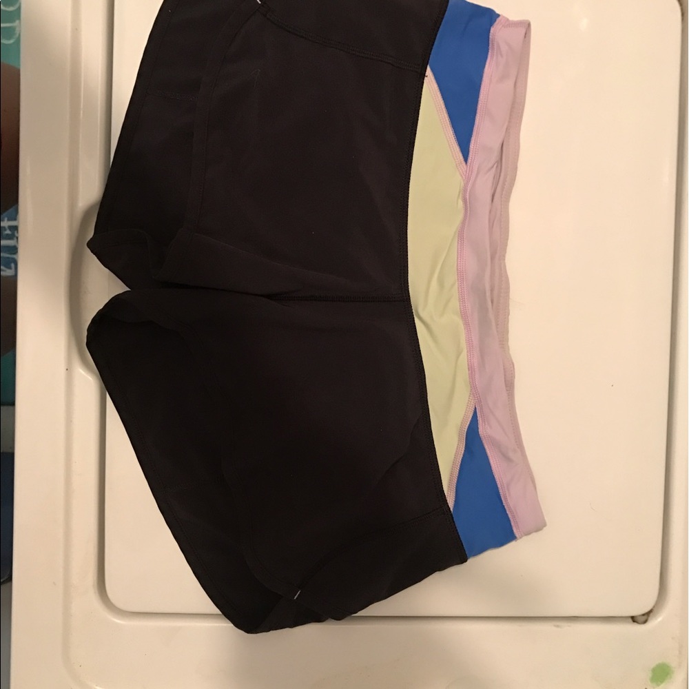 Lululemon speed shorts sz 6