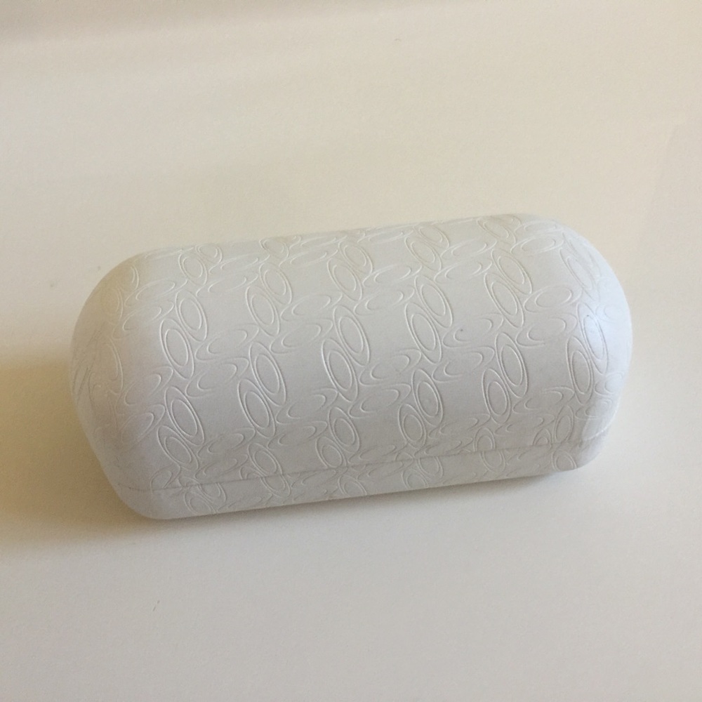 Authentic Women's White Oakley Sunglasses'Case.