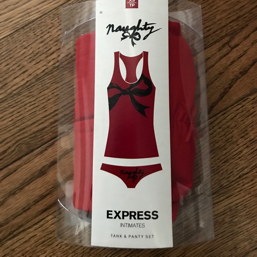 Express tank and panty set. brand new. XS