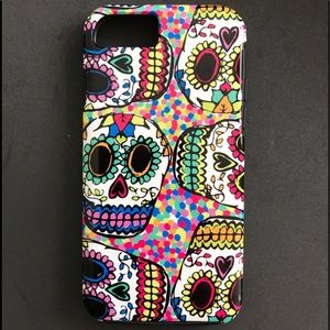 IPhone 7 Case Sugar Skull Confetti Society 6
