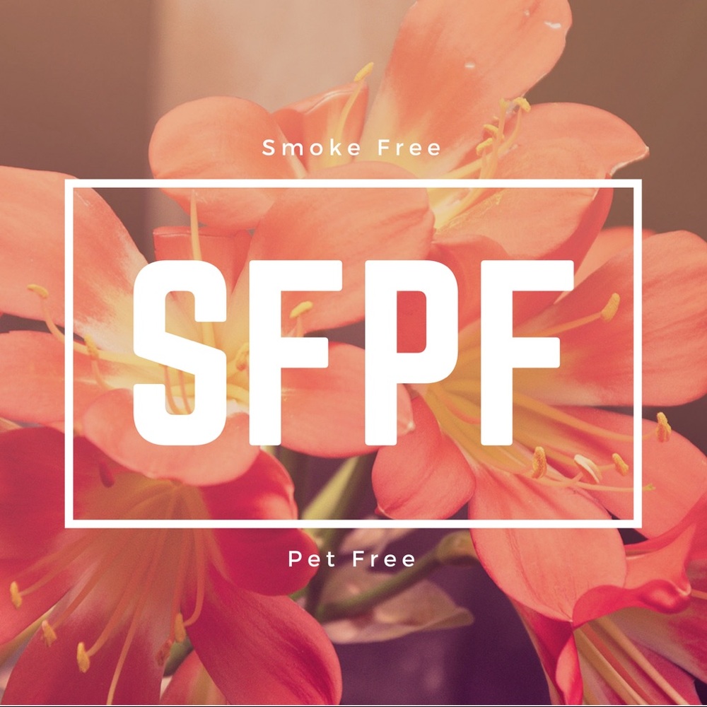 👌🏾Smoke Free | Pet Free