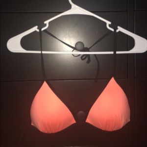 Coral Pink bikini top