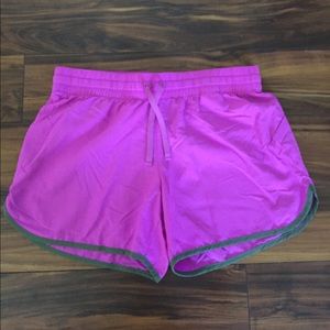 Hot magenta Columbia shorts