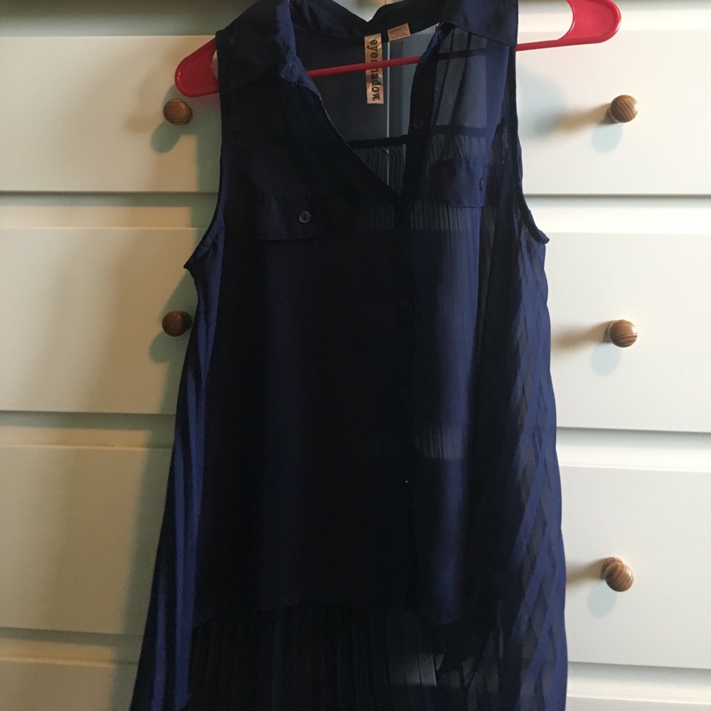 High low tank top
