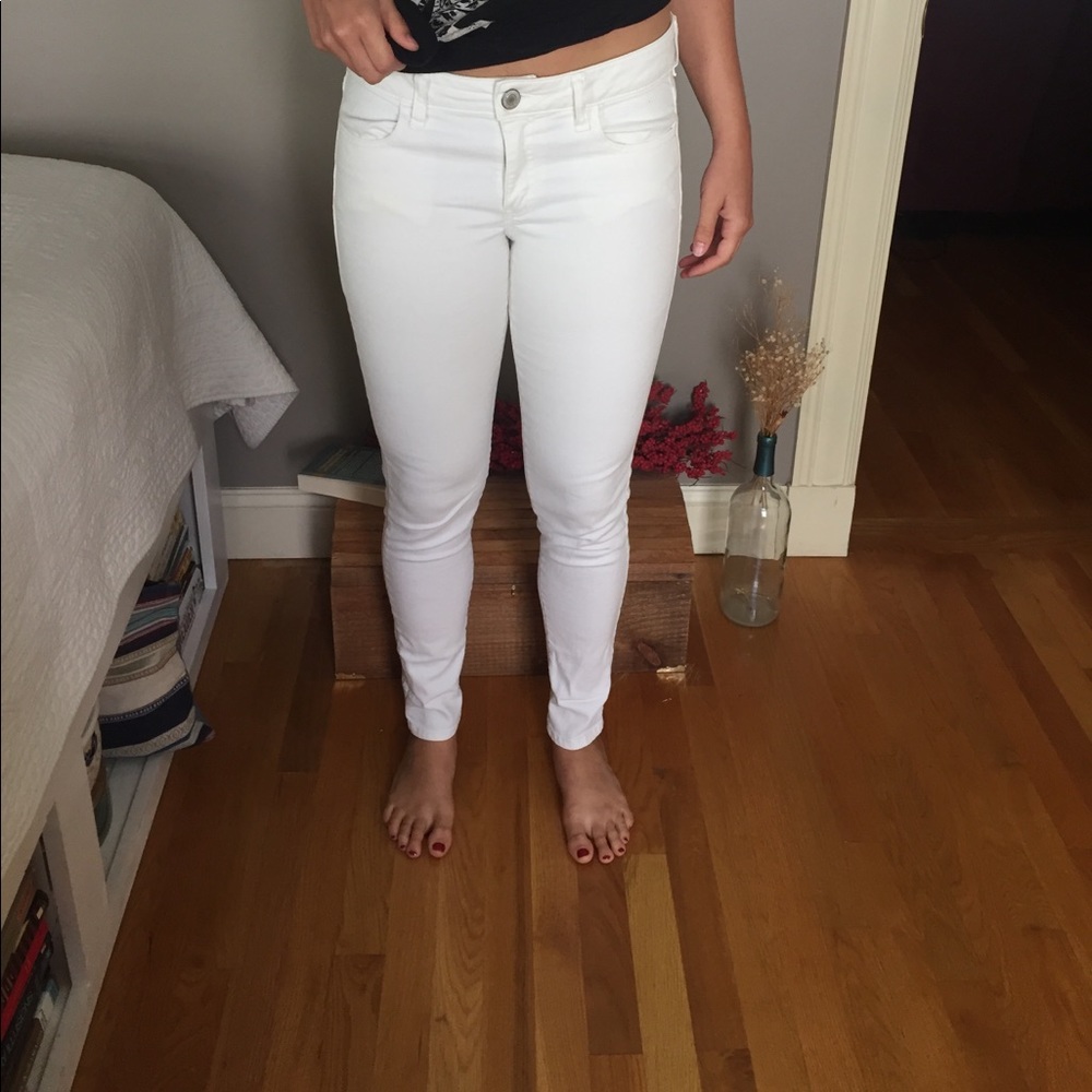 White jeans