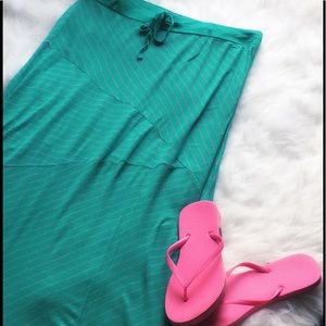 New York & Company Green Maxi Skirt 📦