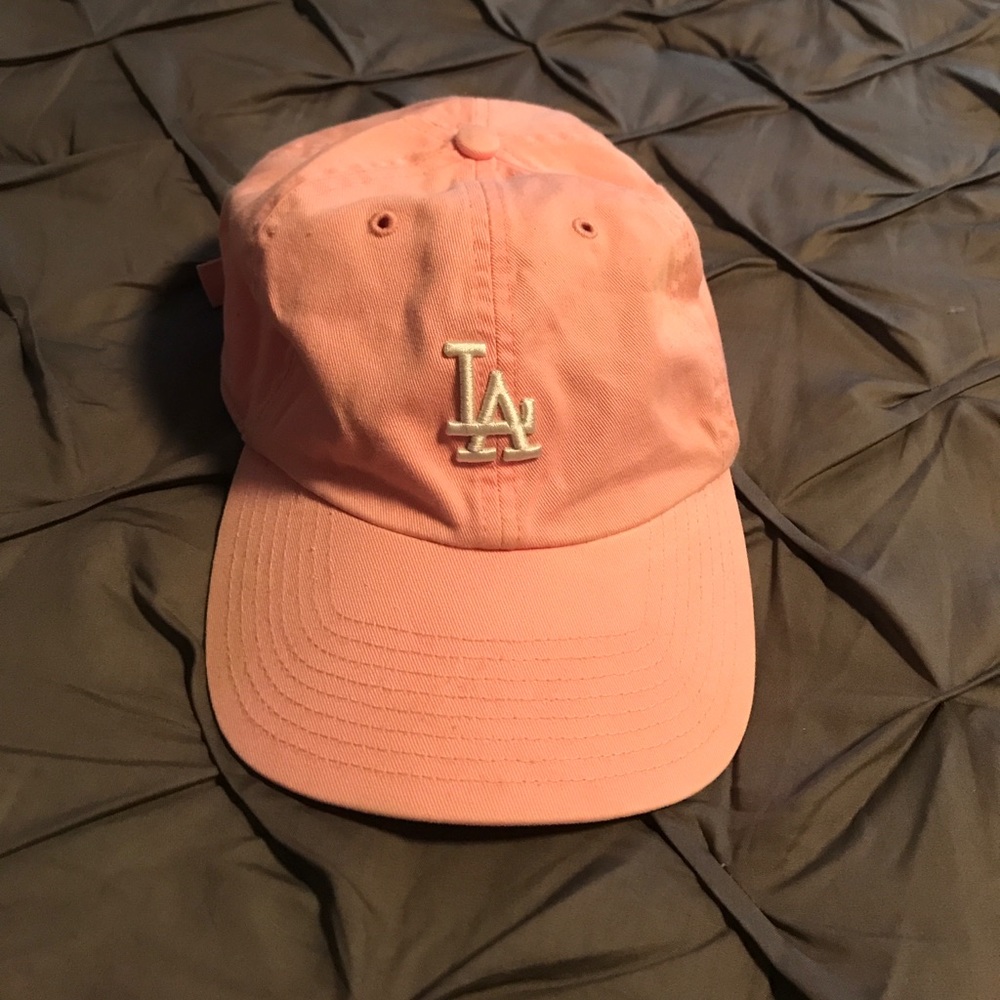 Pink Dodger hat
