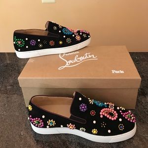 Christian Louboutin Boat Candy 20 Suede Sneaker