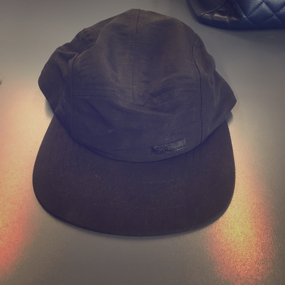 Topo Design black camper hat brand new