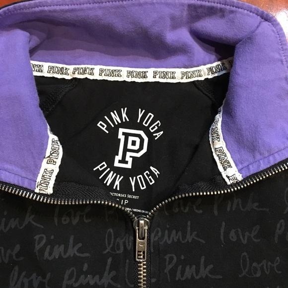 PINK VS Yoga Logo Long-Sleeve Top! Hard to find! - Picture 3 of 3