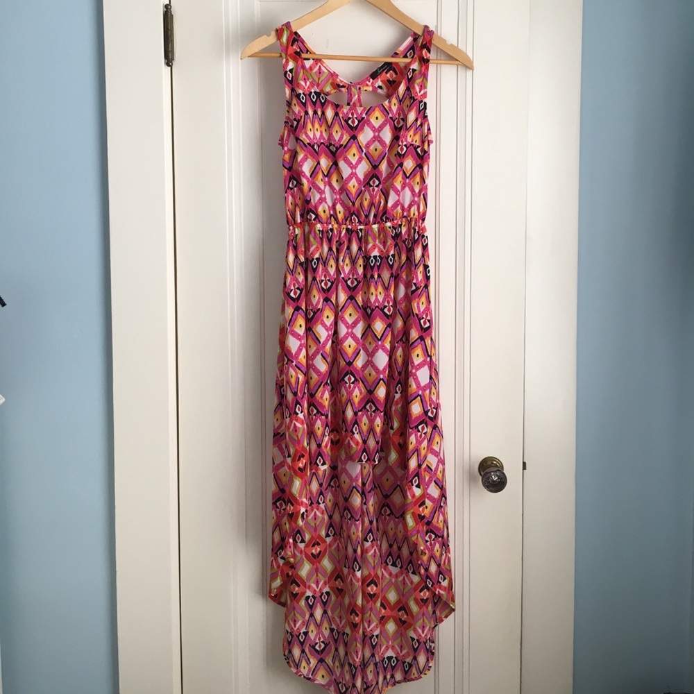 Maxi Dress with Unique Pattern