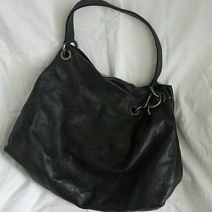 Black shoulder bag