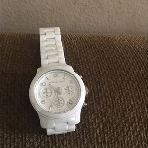 Michael Kors Ceramic Chronograph Watch