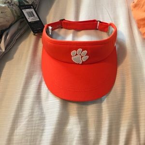 Clemson visor NWT
