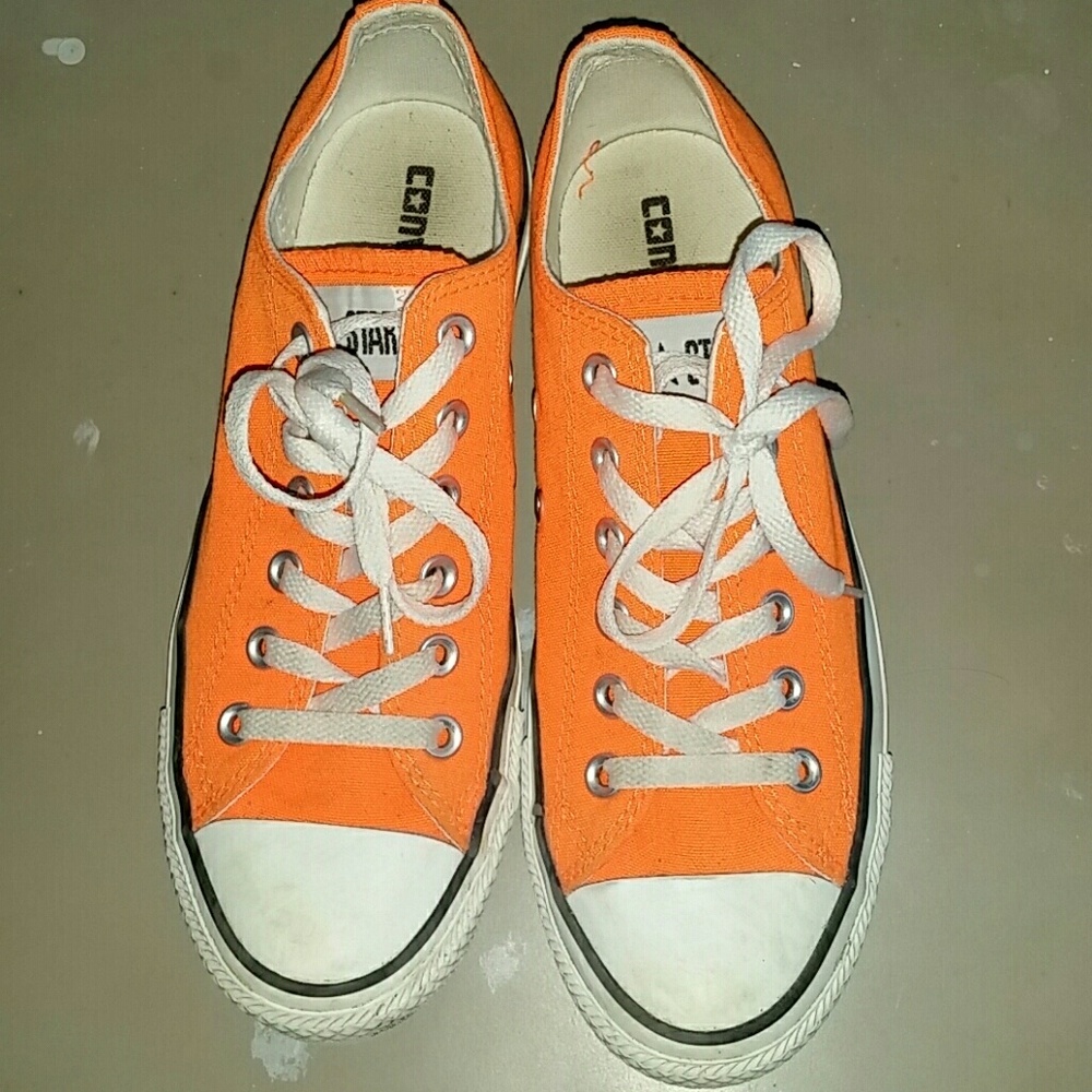 Orange All*Star Converse