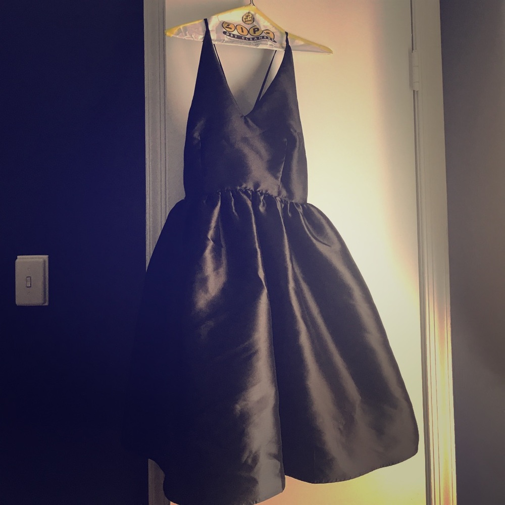 Black cocktail dress