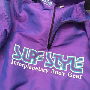 Vintage surf style windbreaker