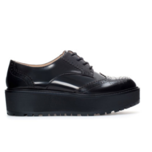 Zara Platform Blutchers Black