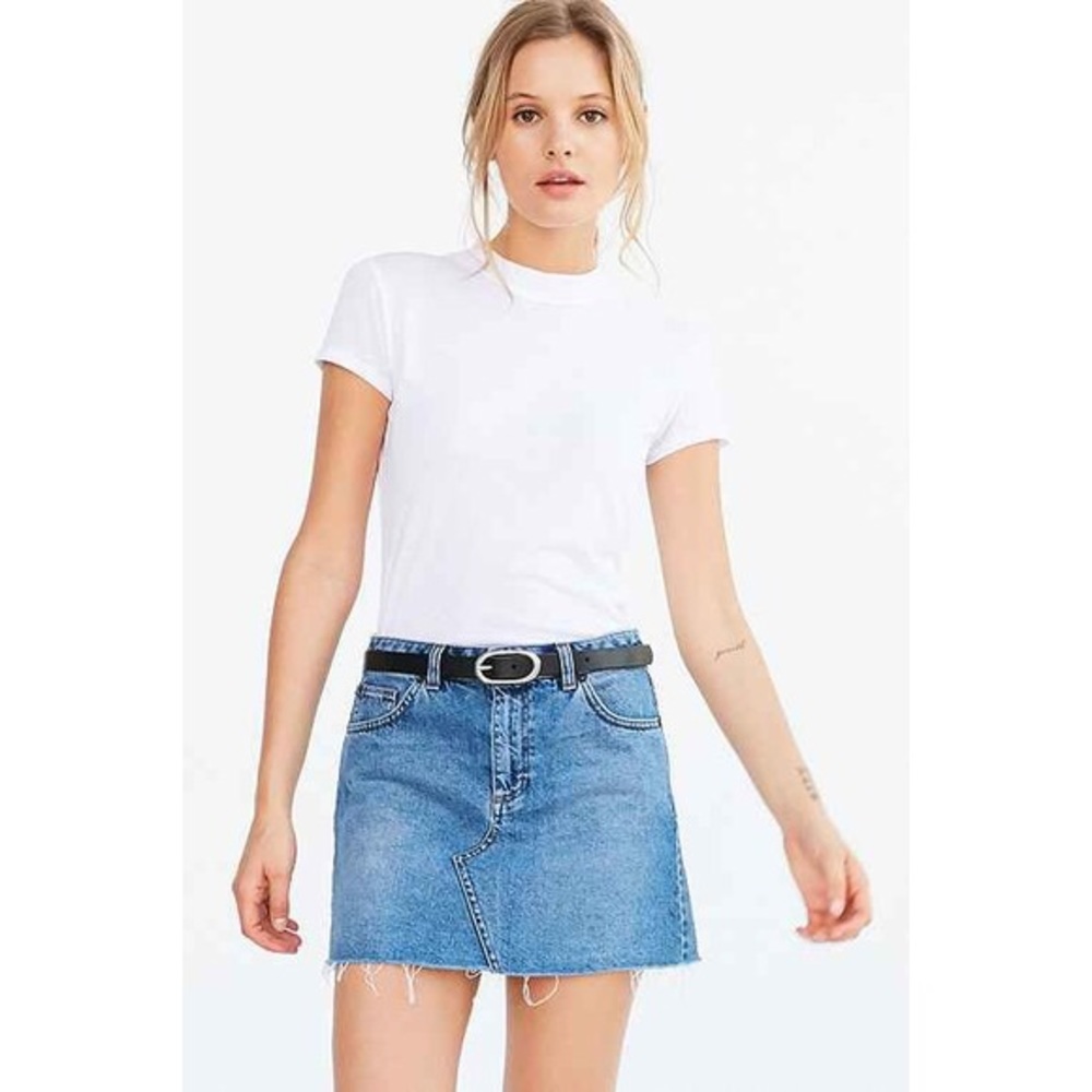NWT BDG five pocket pelmet denim skirt
