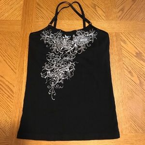 Harley Davidson tank with shelf bra med