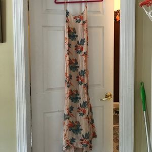 Free People Orange Maxi