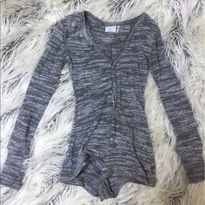 Urban Outfitters Grey Onesie