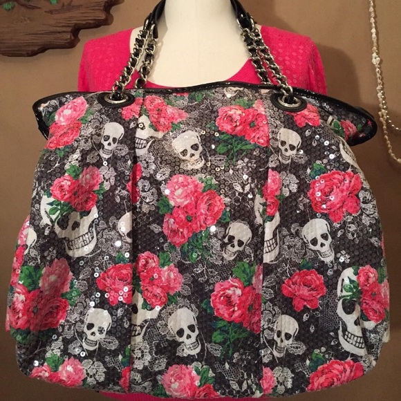 Betsey Johnson large shoulder bag - Picture 3 of 5