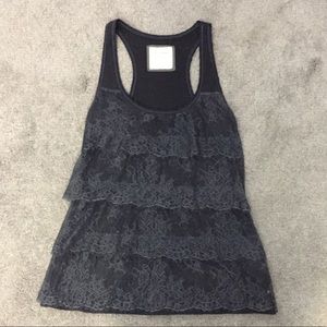 Ruffled Lace Tank