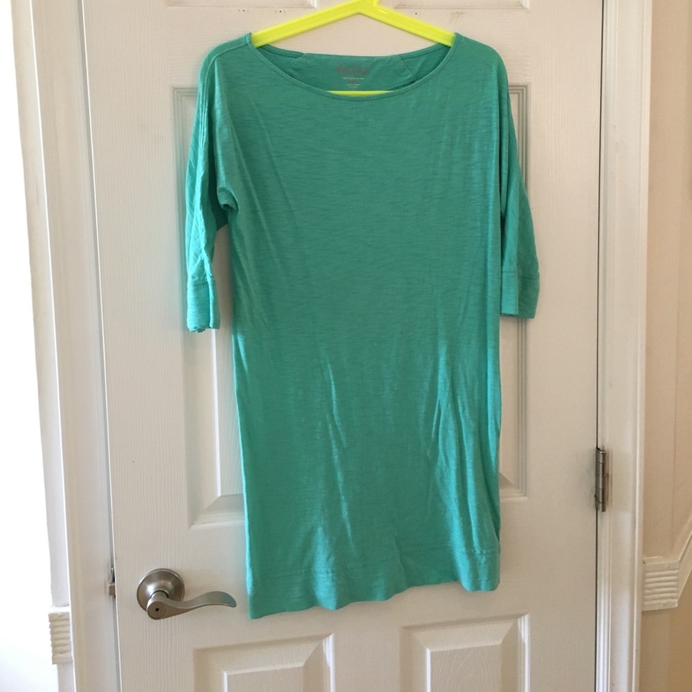 Lilly Pulitzer Marlowe teal 3/4 sleeve dress