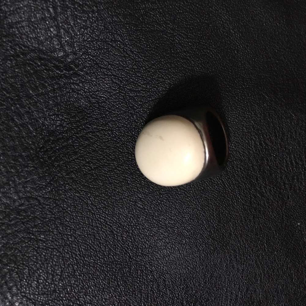 White ring