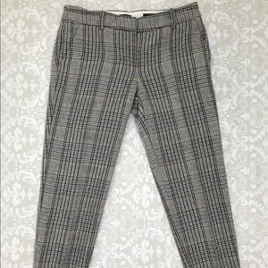 Plaid, wool, "city fit"