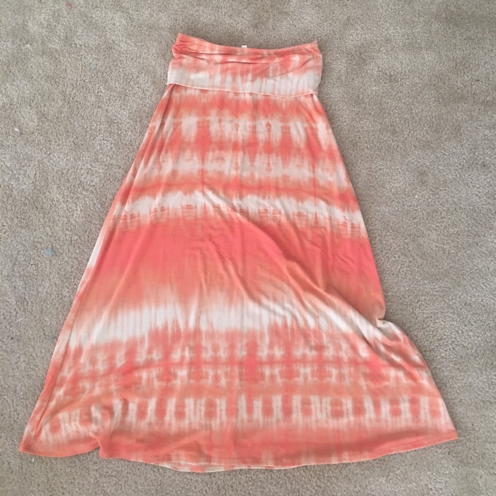Tie-dye Maxi Skirt