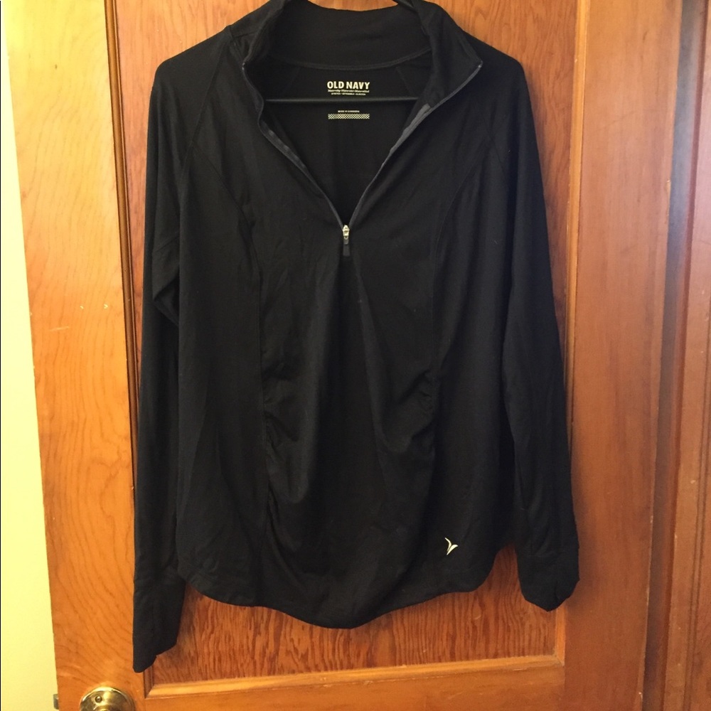 Maternity pull over jacket