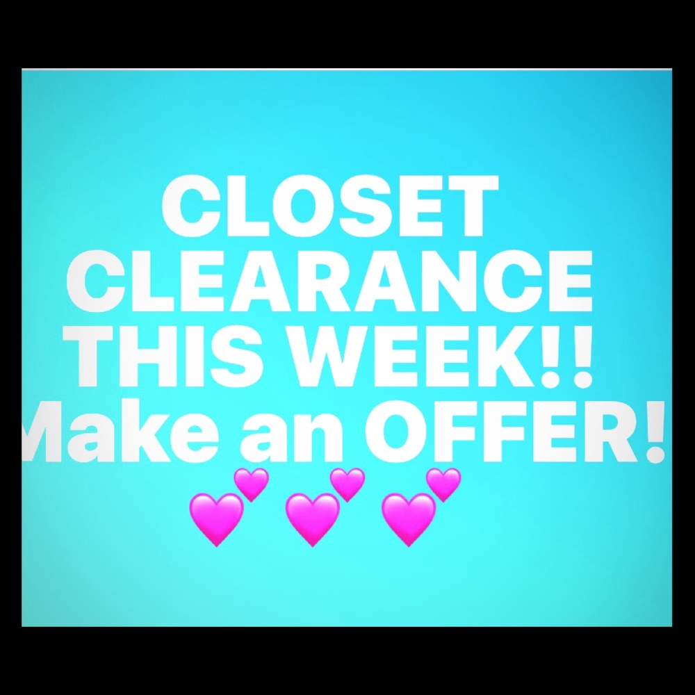Everything must go! New things TO LIST!! NEED ROOM