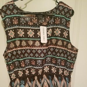 Multi color summer dress size 2X