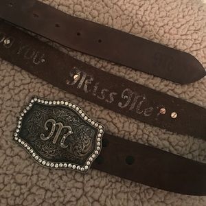 MISS ME BELT GREAT CONDITION size small