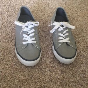 Gray Speery Top-Sider shoes