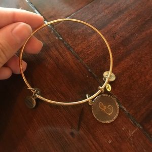 Alex and Ani "E" Bracelet