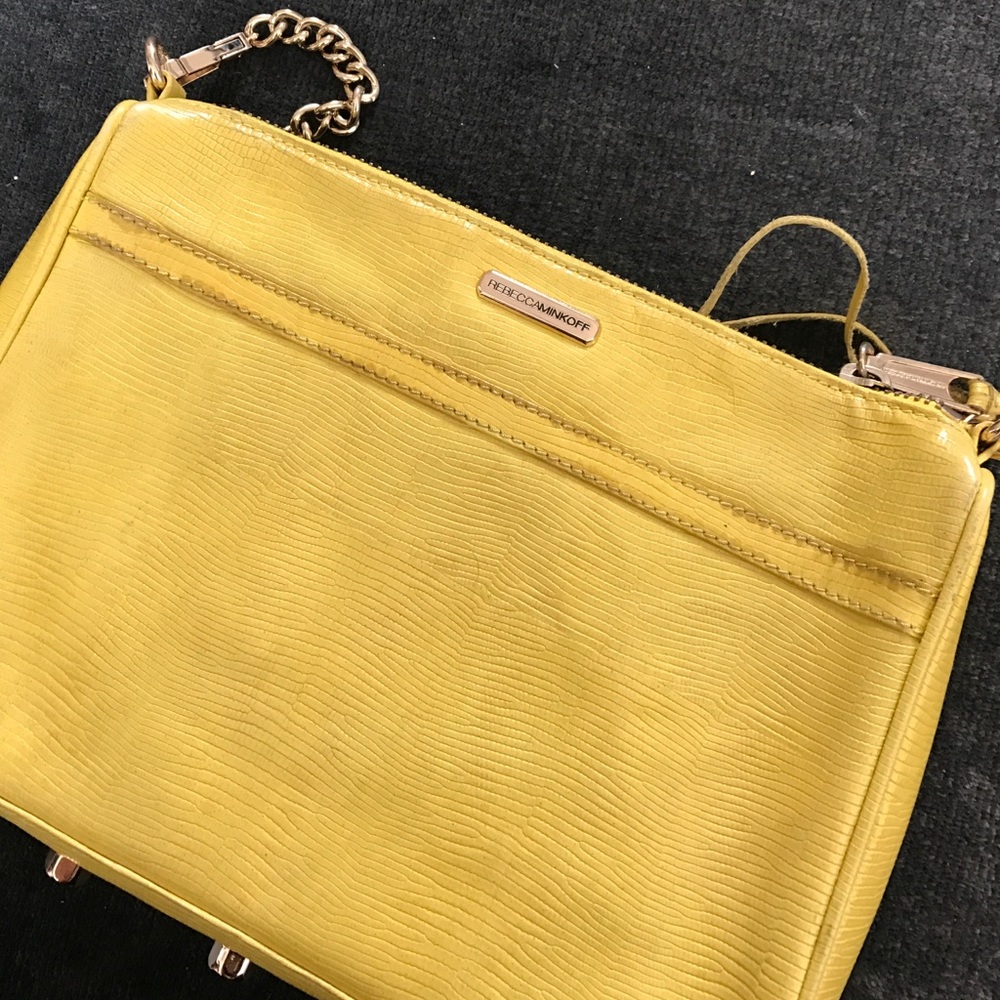 Rebecca Minkoff Yellow Bag - Picture 2 of 4
