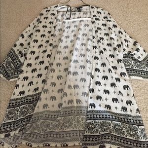 elephant kimono