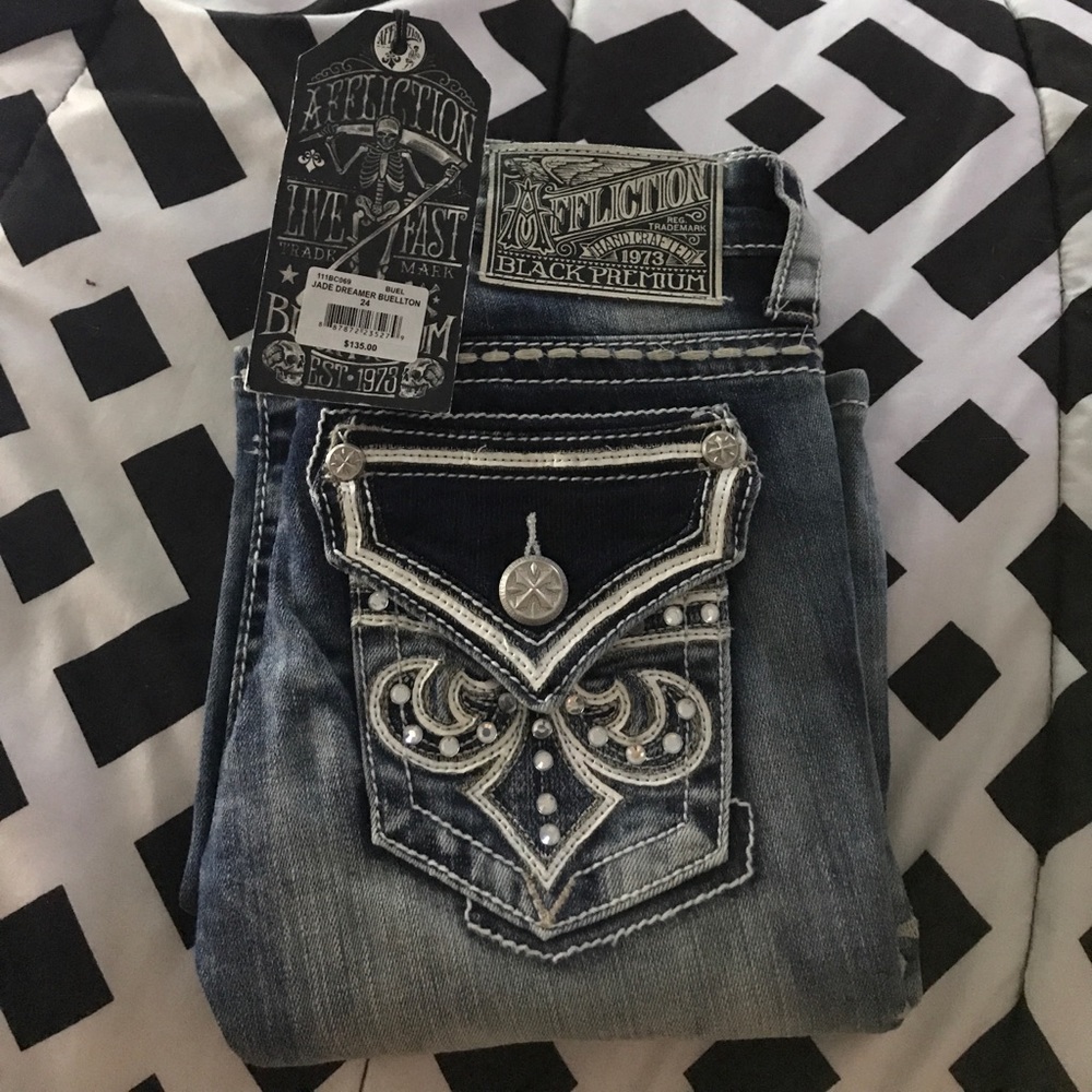 Affliction jeans. Brand new.