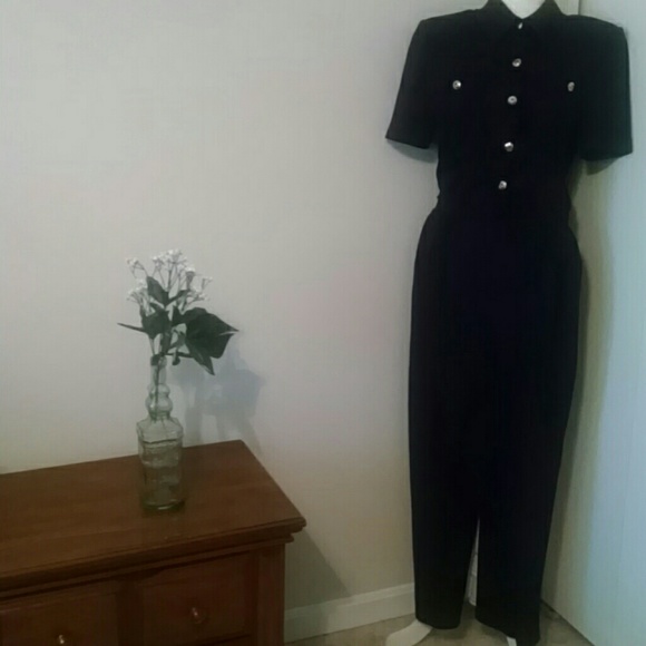 St. John short sleeve jumpsuit - Picture 3 of 7