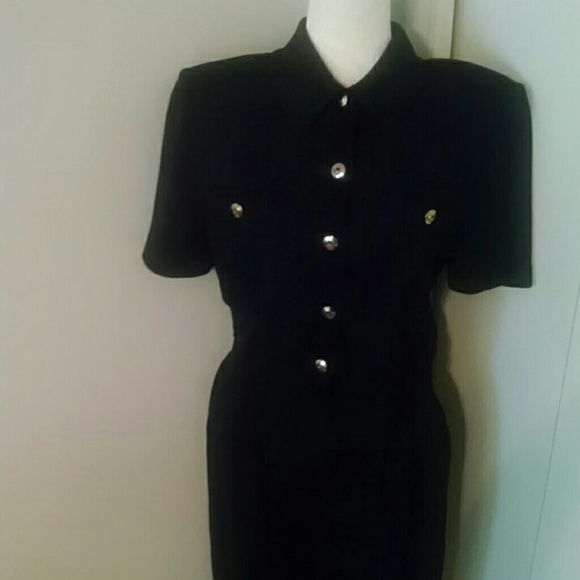 St. John short sleeve jumpsuit - Picture 4 of 7
