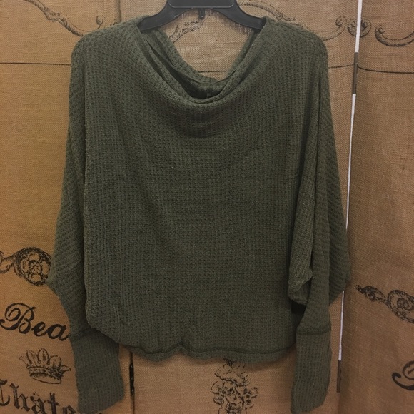 Free People Mercury Tee - Olive - Picture 4 of 4