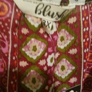 Long thin multi color dress