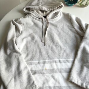 JCrew hoodie with small stain.