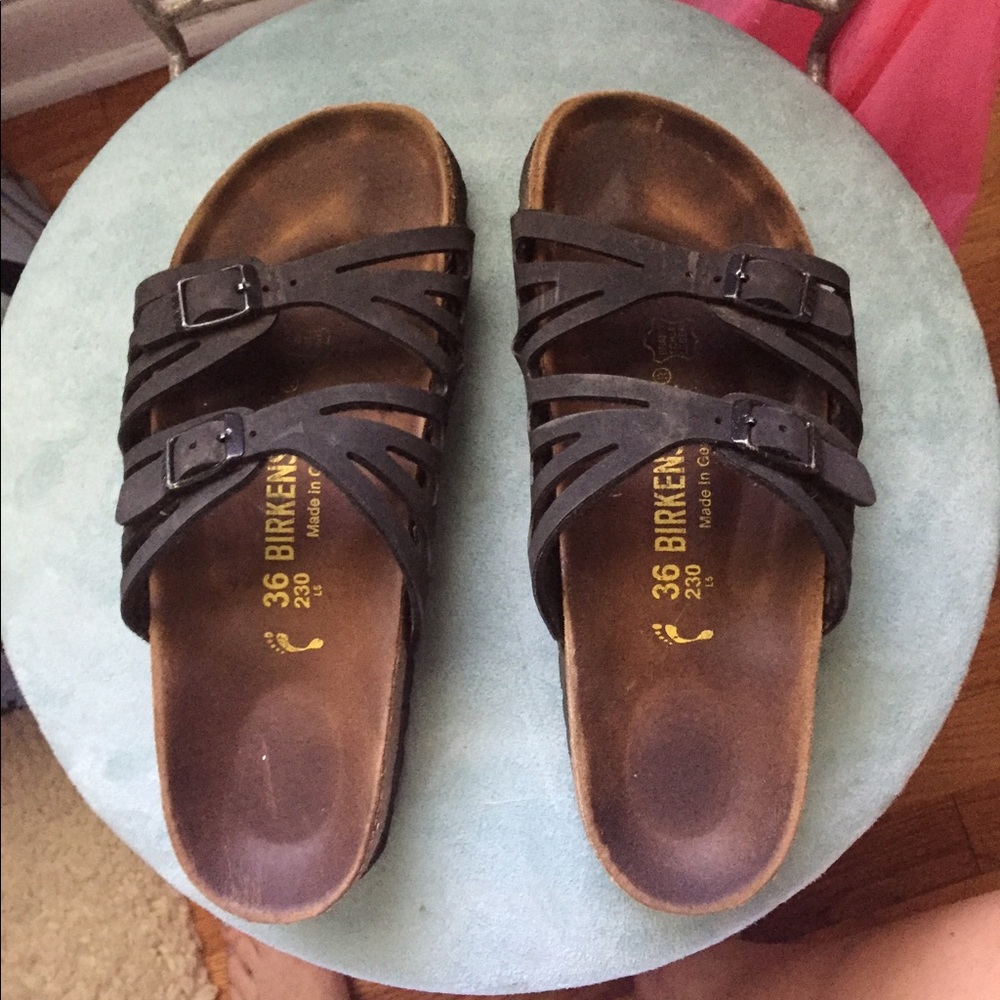 Black Birkenstock Grenada size 36!!