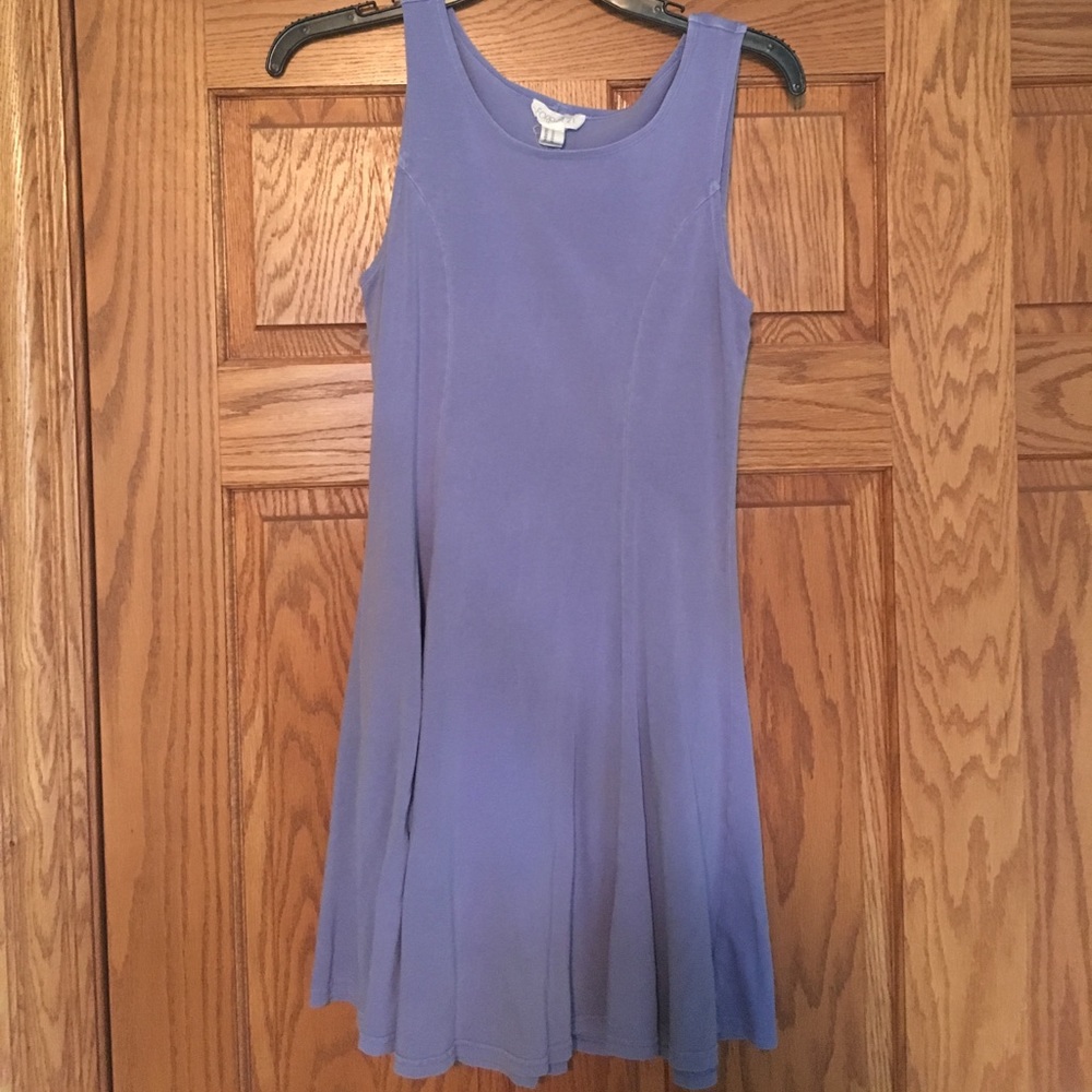 Purple swing dress